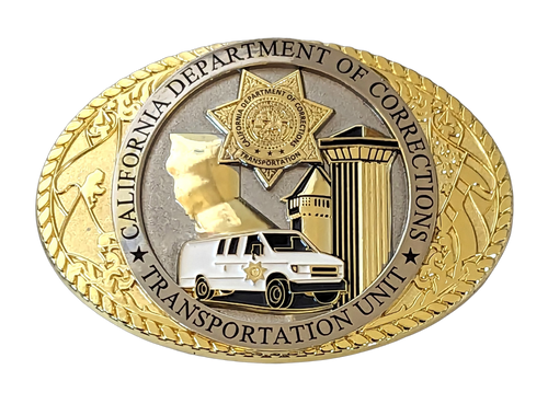 IN STOCK NOW <br> CDC Transportation Unit <br> Belt Buckle