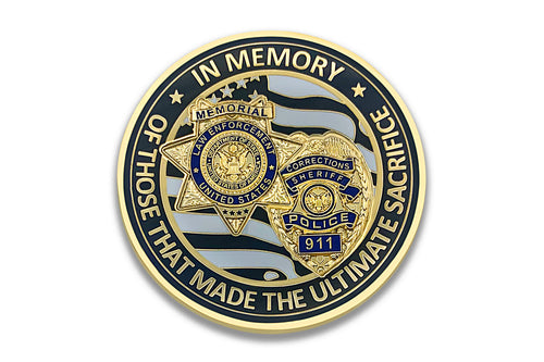 Law Enforcement <br> Memorial Coin