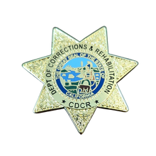 CDCR Badge <br> Lapel Pin <br> No Banner