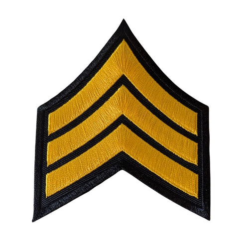 New for 2024 <br> US Veteran <br> Chevron Patch <br> Iron-On