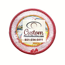 NON-CUSTODY <br> CDCR Pink Ribbon <br> Calif State Seal Patch <br> Iron-on