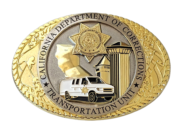 IN STOCK NOW <br> CDC Transportation Unit <br> Belt Buckle