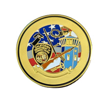 CUSTOM CDC RETIRED  <BR> ALL INSTITUTIONS <br> Correctional Officer <br> Challenge Coin