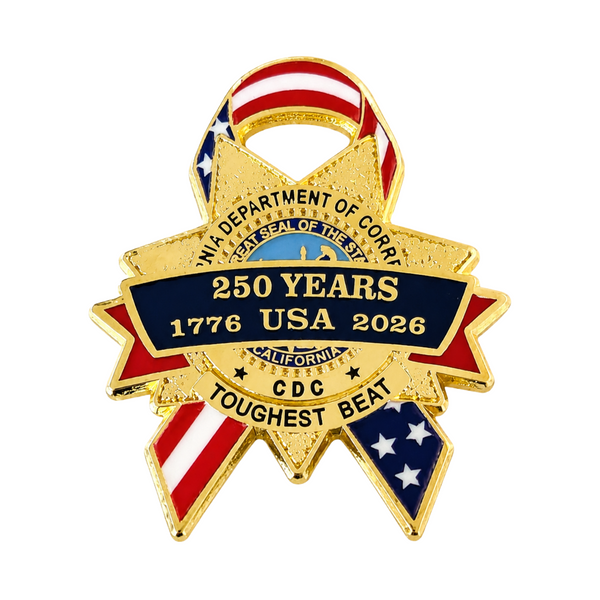 SALE til June 30th <br>CDC - USA 250th Anniversary <br> Lapel Pin