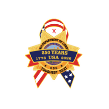 PRE-SALE til June 20th <br>CDC - USA 250th Anniversary <br> Lapel Pin