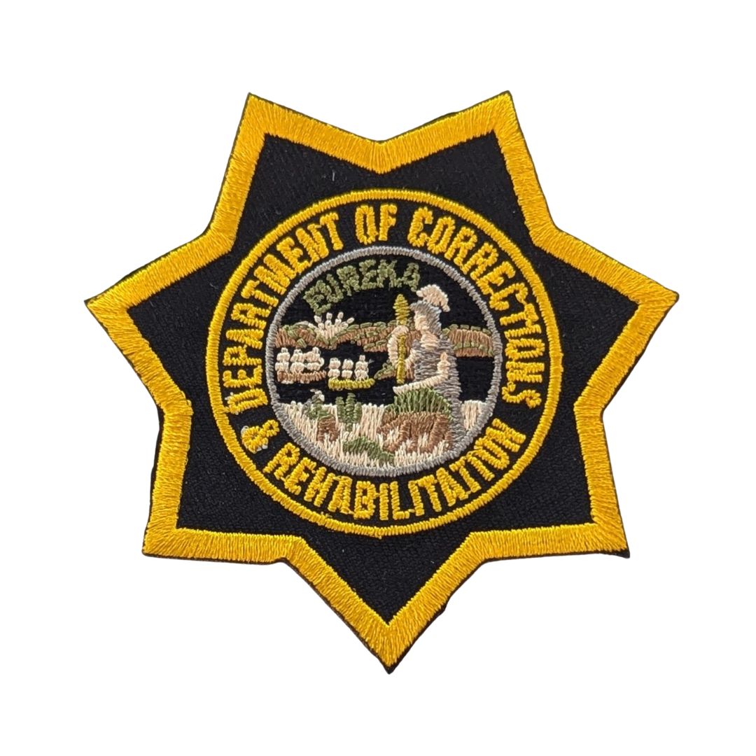 New for 2024 US Veteran/Officer CDCR Badge Patch Iron-On – Custom Pins ...