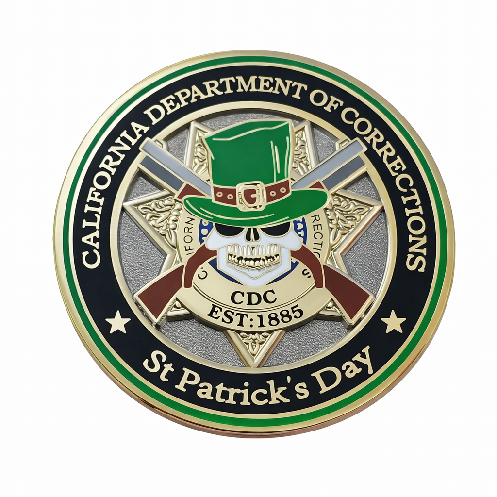 PRE-SALE <br> CDC St. Patrick's Day <br> Challenge Coin