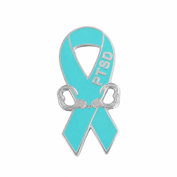 PTSD Ribbon <br> Lapel Pin <br> JUNE is PTSD Awareness Month