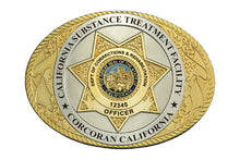 CUSTOM ORDER <br> Find Your CDC/CDCR <br> Institution Buckle