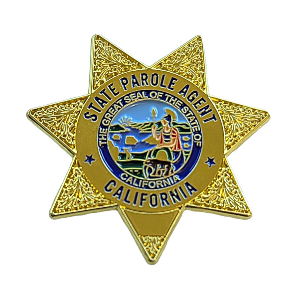 CDCR Parole Badge <br> Lapel Pin