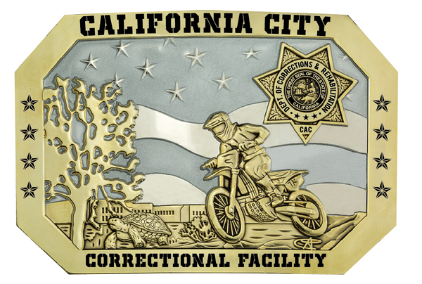 California City Correctional Facility <br> Belt Buckle