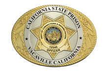 CUSTOM ORDER <br> Find Your CDCR <br> Institution Buckle!