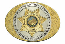 CUSTOM ORDER <br> Find Your CDC/CDCR <br> Institution Buckle