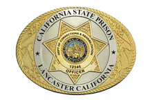 CUSTOM ORDER <br> Find Your CDC/CDCR <br> Institution Buckle