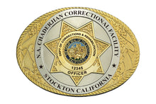 CUSTOM ORDER <br> Find Your CDC/CDCR <br> Institution Buckle