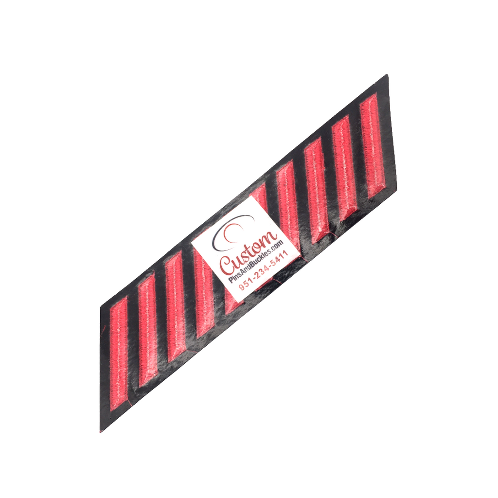 HASH MARK Pink Ribbon Hash Mark Patch – Custom Pins & Buckles