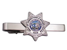 SILVER <br> ASSOCIATE WARDEN <br> CDCR Badge Tie Clip