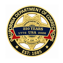 SALE til June 30th <br> CDC/CDCR  USA 250th Annivsary<br> Challenge Coin
