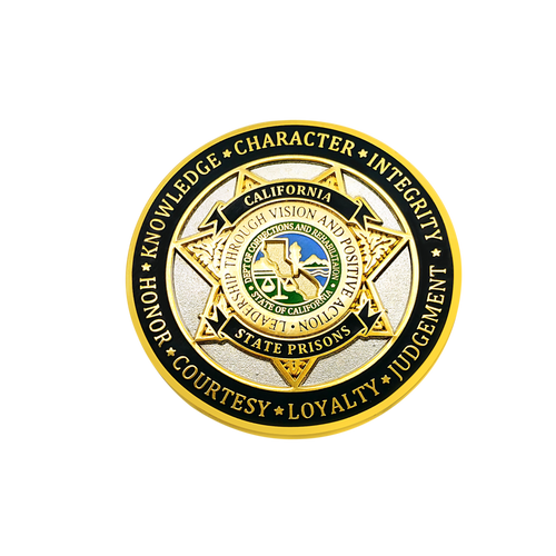 PRE-SALE <br> CDCR Toughest Beat <br> Challenge Coin