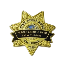 PRE-SALE Memorial Pin<br> Parole Agent J Byrd <br> Lapel Pin