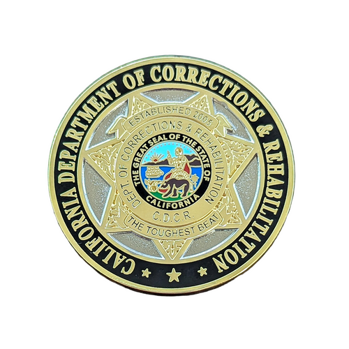 CDCR Toughest Beat <br> Challenge Coin