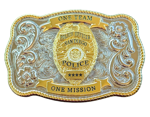 San Diego Police Dept <br>  Belt Buckle