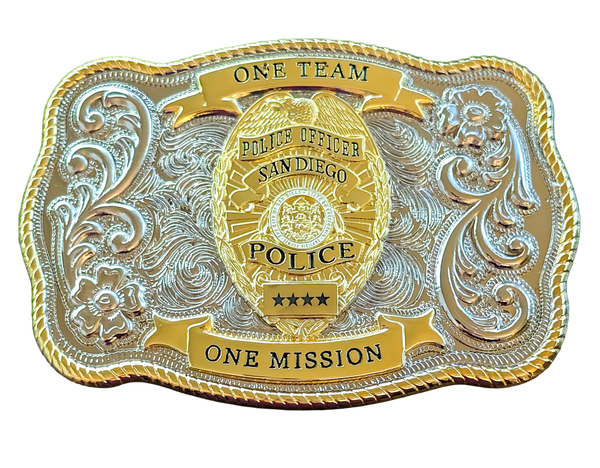 San Diego Police Dept <br>  Belt Buckle