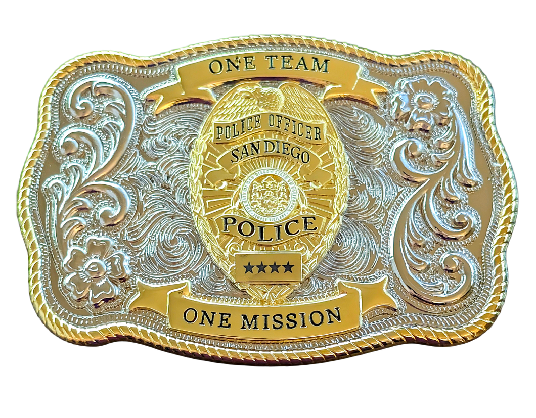 San Diego Police Dept <br>  Belt Buckle