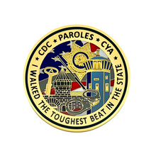 CDC RETIRED <br> Correctional Officer <br> Challenge Coin