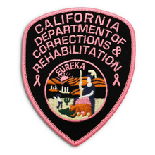 CDCR SHIELD <br> Pink Ribbon <br> CDCR Arm Patch