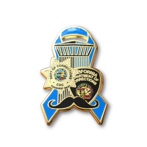 Blue Ribbon Series <br> CDC Tower Combo <br> Lapel Pin #5
