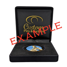 Challenge Coin Display Box <br> 1.75 in Coin
