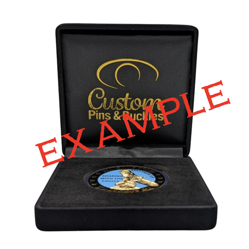 Challenge Coin Display Box <br> 1.75 in Coin