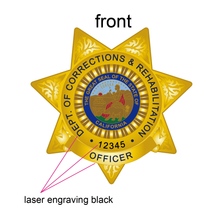 CDC/R Custom Badge <br> Flat/Domed - One Banner