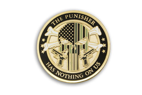 CDC The Punisher <br> Lapel Pin