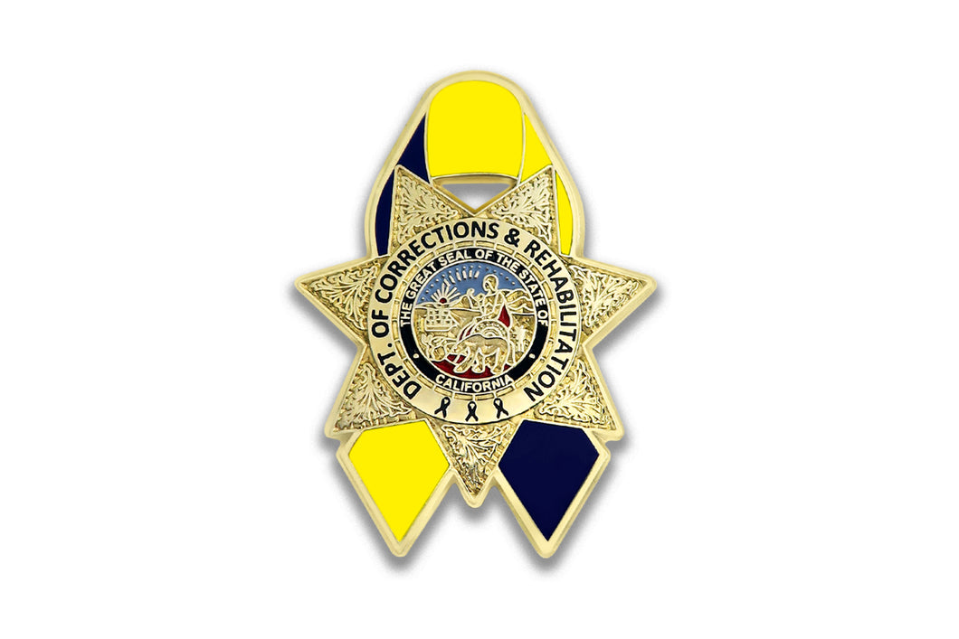 CDCR Down Syndrome Awareness Lapel Pin