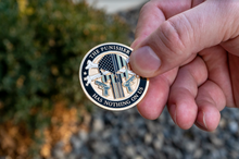 5th in CDC Old School <br>  Challenge Coin Series <br> THE PUNISHER <br> Bulk Order Minimum - 25