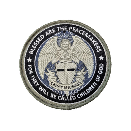 Saint Michael Patch <br> With Velcro Back
