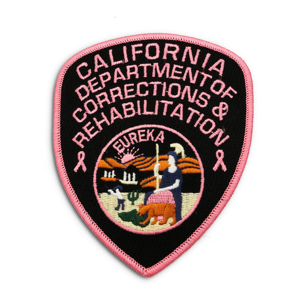 Pink Ribbon <br> CDCR Arm Patch