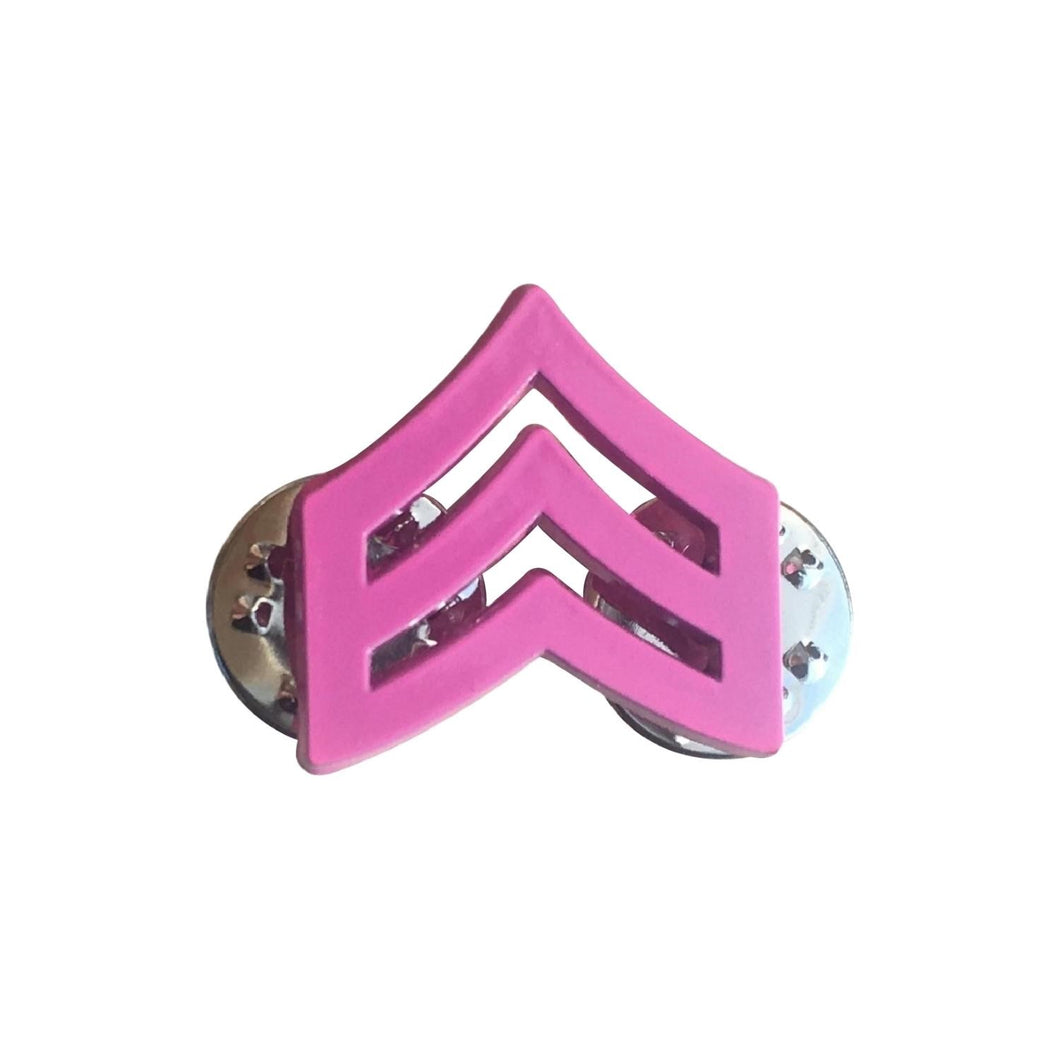 SERGEANT <BR> Pink Ribbon Series Lapel Pin